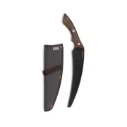 Timber Saw - Hand Saw with Ergonomic Walnut Handle for Camping, Pruning, and ...