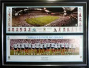 Cronulla Sharks 2016 NRL Premiers Memorabilia Dual Panoramic Team and GF Ground