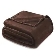 Exclusivo Mezcla King Size Flannel Fleece Velvet Plush Bed Blanket as Bedspread,