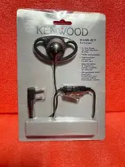 Kenwood KHS-27A Adjustable D-Ring Black Ear-Hook Headsets ***NEW***