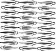 [WOFASHPURET] Diy Jewelry Making Kit 30pcs Zinc Alloy Gothic Charms Spike Beads Pendants Gothic Beads for Necklace for Jewelry Making
