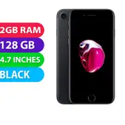 Apple iPhone 7 (128GB, Black) - Refurbished (Excellent)