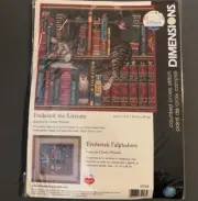 Dimensions Counted Cross Stitch "Frederick the Literate" Charles Wysocki NIP