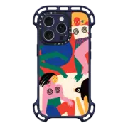 iPhone 16 Pro Ultra Bounce Case MagSafe Compatible Two girls by Minerva GM