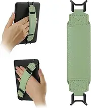 HoYiXi Universal Soft Hand Strap for 6-7 Inch eReader Tablet Compatible with Kobo/Pocketbook/Tolino/Paperwhite/Nook eReader,for 6", 6.8", 7" eReader,High Elasticity Hand Strap for Tablet,Green