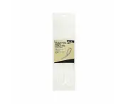 Click 250mm White Releasable Cable Tie 25 Pack