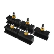 1/4- 1/2 Mini Lathe Quick Change Post Facing Milling Turning Tool Holder 5pcs