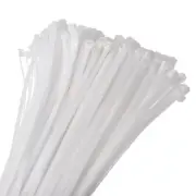 250pcs 12" 53 Lbs Cable Zip Ties Self-Locking Nylon Cable Tie 5/16"