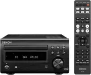 Denon RCD-M41 FM AM Radio Tuner Discrete Amplifier Bluetooth CD Receiver Black