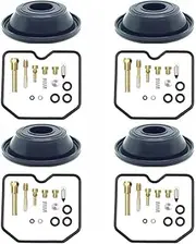 Spare Parts for Su-zu-ki Ba-nd-it 600 GSF600S GSF600 GSF S 1996-2003 4 Carburetor Repair Kits Carb Parts Main Pilot Jets Gasket Diaphragm Vacuum