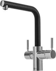 Insinkerator MultiTap 3N1 L Shaped Chrome/Black