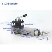 BV25 AT300 Swing Bench Quick Change Lathe Blade posts&holders Metric Tool Slide