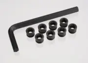 Traxxas TRA7033X Aluminum Pivot Ball Cap Set for 1/16 E-Revo, Slash, and Summit