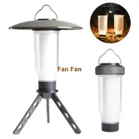 在飛比找蝦皮購物優惠-Fan-Zane arts 燈 便攜式野營燈 帶燈架 USB