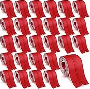 Tigeen 24 Roll Heavy Duty Zipper Door for Dust Barriers 7 ft x 3 Inch Bulk Self Adhesive Construction Zipper Door for Greenhouse Tent Accessories