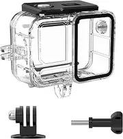 OURHZTB 147FT/45M Waterproof Case for Insta360 Ace Pro 2 Underwater Diving Case Housing Shell for Ace Pro 2 Action Camera Accessories with Adapter and Mounting Screw