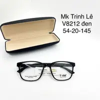 在飛比找蝦皮購物優惠-V8212 黑色正品韓國塑料眼鏡框-帶盒