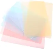 COHEALI Plastic Pottery Clay Board 8pcs Non-Stick Clay Rolling Boards Pp Material Easy to Clean for Boys and