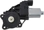 Compatible for MINI Cooper R56 2013 Car Front Power Window Motor 67622757044 67622757043(Black Silver Left)