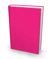 Book Sox Stretchable Book Cover: Jumbo Solid Pink. Fits Most Hardcover Textbooks