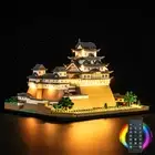 BrickBling LED Light Kit for LEGO Architecture Himeji Castle 21060 (Remote)