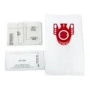 6 x Vacuum Cleaner Bags + 4 Filter For Miele S514 Solaris Parketto S516 Cat Dog