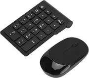 Wireless Number Pads, 2.4G Plug and Play 22-Key Numeric Keypad and Mouse Set Ergonomic Portable for Laptop PC Desktop Pro, Notebook