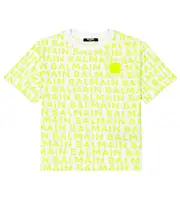 [Balmain Kids] Balmain Kids Logo cotton jersey T-shirt Y 14 white