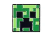 Minecraft Enamel Pin Creeper Badge (Light Green/Dark Green) (One Size)