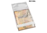 5" x 7" Poly Mailer Clear View 100 Pack 2.5 Mil Tamper-Proof