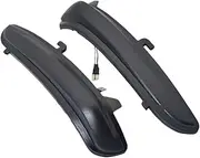 Turn Signal Lights for Peugeot 2008 208 Dynamic LED Side Mirror Blinker Lights Turn Signal Lamps Car Accessories Turn Signal Lights(Dynamic Smoked)