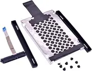 SSD Hard Disk Drive Cable Connector with 2nd Second HDD Caddy Tray Bracket Rubber Rails for ASUS Vivobook S5300UN S5300U S14 S15