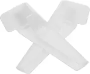 WHAMVOX 2Pcs Rv Rain Gutter Spout Extensions Roof Drain Accessories for Van Travel Trailer Clog Resistant Design High Efficiency Water Drainage Versatile for Flat Sloped Roofs