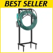 Multi-Functional Garden Hose Organizer with Tool Hooks – Perfect for Outdoors