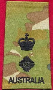 LIEUTENANT COLONEL (LTCOL) Rank Slide - AMCU Militaria Patch Patches