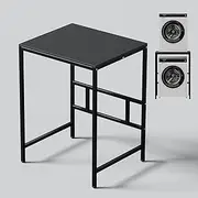 Dryer Stand,Washing Machine Stand Shelf,Freestanding & Portable Tumble Dryer Stand That, for Front Loader Washing Machines Carries Up to 200KG (Black)