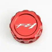 Universal FZ1 FZ 1 FZ1S FZ6 FAZER/FZ6R/FZ6S/FZ6N All Years CNC Rear Brake Fluid Cylinder Master Reservoir Cover Cap(Brown)