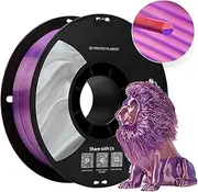 3D Printing Filament Silk PLA Filament 1.75mm +/- 0.03mm Color Changeable 3D Printer Filament 1kg (2.2lbs) 3D Printing Filament Changing Fits for Most FDM 3D Printers,E