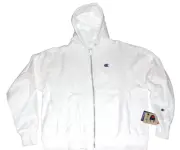 mens Champion reverse weave hoodie full zip hooded jacket oversize L LG NWT