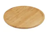 Bamboo Lazy Susan Natural Dining Kitchen Tableware Cheeseboard Gift Home 33cm
