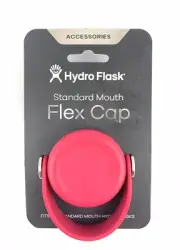 HYDRO FLASK Pink Standard Mouth Water Bottle Flex Cap NWT