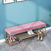 Modern entryway Shoe Rack with seat Bench, Indoor Shoe Storage Bench, Hallway Decoration Shoe Rack with Padded, upholstered Shoe Bench, for Hallway, Living Room, Hallway, Bedroom and Porch.