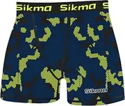[Sikma] Mens Compression Boxer Shorts Base Layer Skin Tight Briefs Sports Gym Fitness Bottom