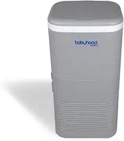 Babyhood Nappy Disposal Bin, Grey