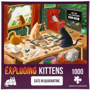 Cats In Quarantine Jigsaw Puzzle, 1000 Piece