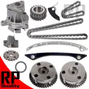 Water Pump Camshaft Phaser Timing Chain Kit Fit Jaguar XF XE F-Pace E-Pace 2.0L (for: Jaguar)