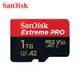 SanDisk 1TB Extreme PRO A2 V30 microSDXC U3 記憶卡 200MB/s 廠商直送