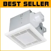 Ultra-Quiet Bathroom Ventilation Fan 70 CFM with Touch Control & LED Lighting