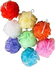 AUTSUPPL Soft Comfortable Bath Ball Shower Ball 16pcs Mesh Net Design for Body Scrubbing