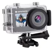 AGFAPHOTO Realimove AC7000 Digital True 2.7K Video 30FPS Action Camera with Wifi